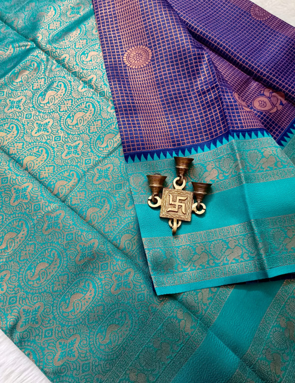 Kanchi semi silk saree