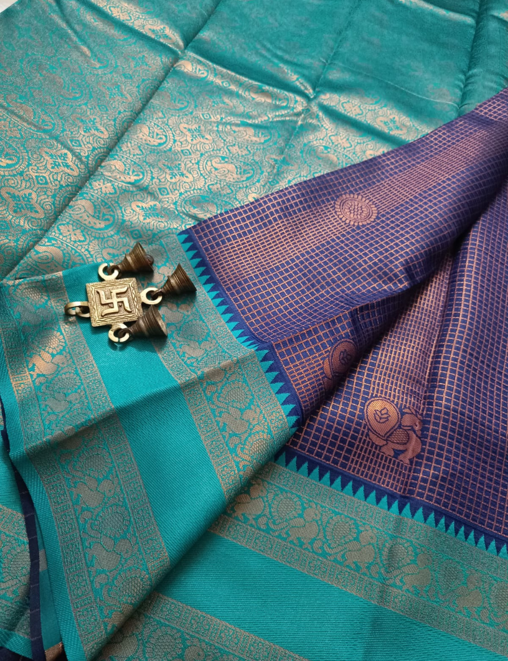 Kanchi semi silk saree