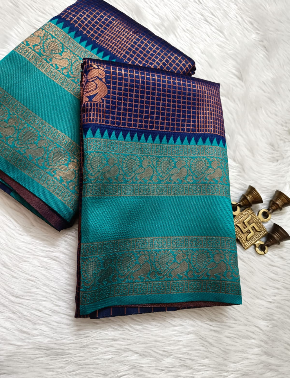 Kanchi semi silk saree