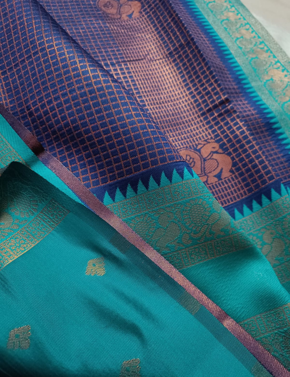 Kanchi semi silk saree
