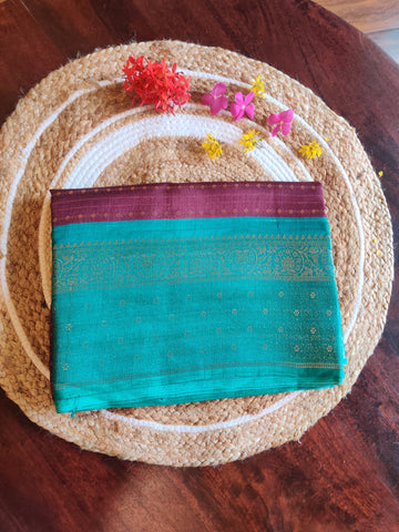 Voilet color Fancy Saree