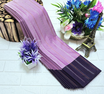 Lavender Arani pattu saree