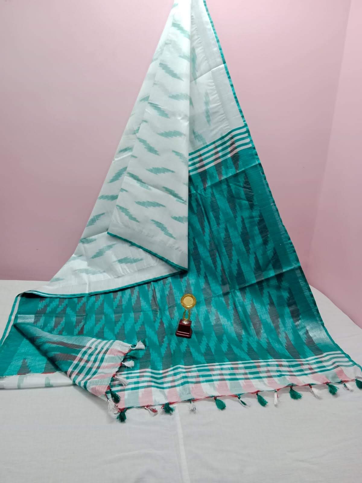 Ikkat Print linen