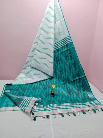 Ikkat Print linen