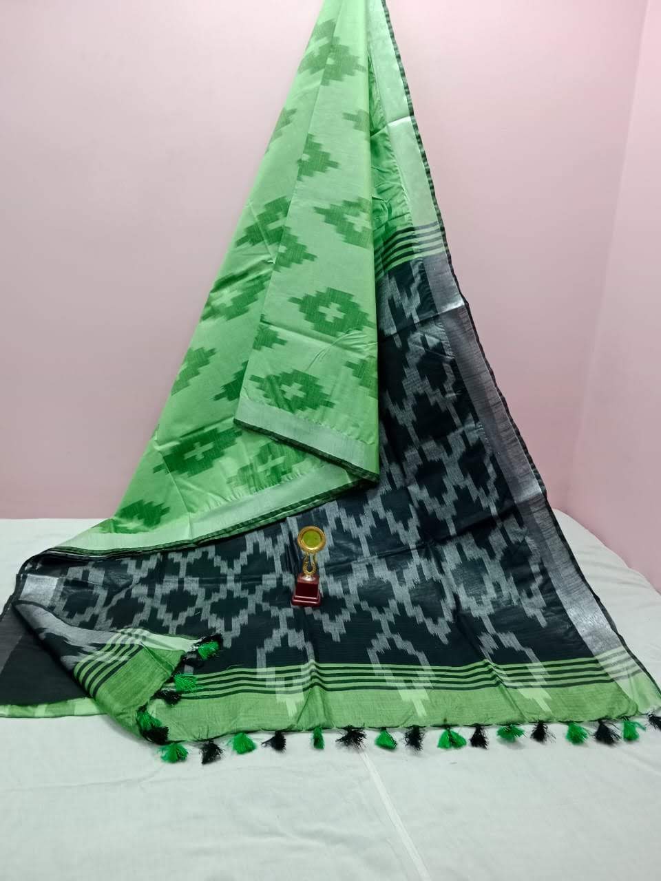 Green with black