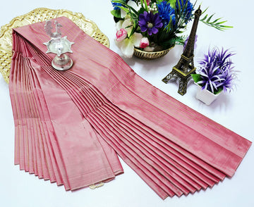 Onion Pink Arani Silk Saree