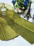 Olive Green Arani Silk Saree