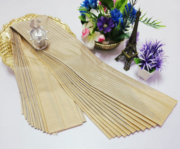Creamy Off-White Arani Silk Saree