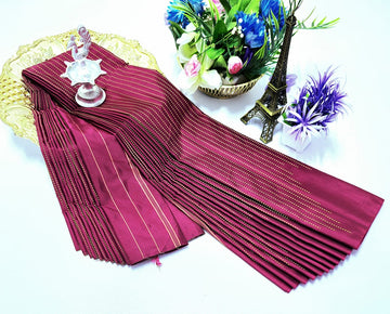 Magenta Arani Silk Saree